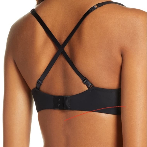 True &Co Body Convertible Underwire T-Shir - Picture 2 of 16